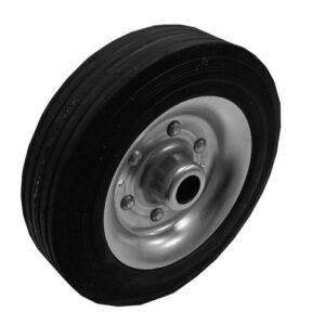 Ersatzrad für Stützrad Anhängerrad Vollgummirad für Stützrad 225 x 70 mm Blechfelge
