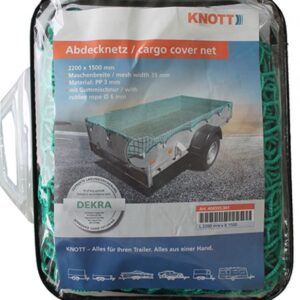 Anhängernetz, Transportnetz, Ladungssicherungsnetz Länge 3.500 mm Breite 2.000 mm