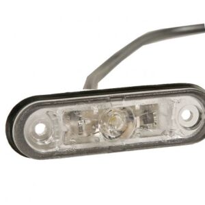 Positionsleuchten Aspöck Posipoint 2 weiß LED mit DC Kabel 0,5 m