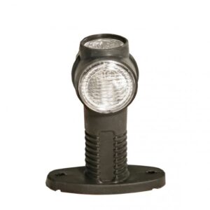 Umrissleuchte Aspöck Superpoint 3 LED kurz rot/weiß/gelb, DC Anschluss 1,0 m