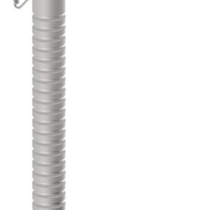 Anhänger Stützrad Anhängerrad Bugrad 150 kg geripptes Rohr Stützrad ø 48 mm