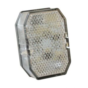 Umrissleuchte Aspöck Flexipoint 1 rot/weiß  LED mit DC Kabel 0,5 m